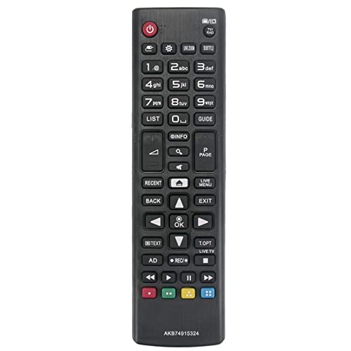 VINABTY AKB74915324 Telecomando di Sostituito Adatto Per LG LCD LED Smart TV 32LH604V 43UH610V 43UH661V 43LH590V 43LH604V 49LH590V 49LH604V 55UH605V 55UH650V 50UH635V 40UH630V 49UH661V 43LH590