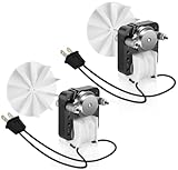PANDEELS Universal Bathroom Vent Exhaust Fan Motor SM550 Replacement for Nutone Broan 50 CFM 120V Replace C01575 65100 EM550 EM750, 2 Pack