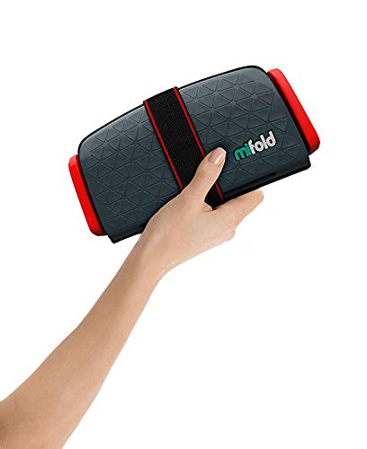New mifold Comfort Grab-and-go Car Backless Booster Seat- Compact and Portable for Every Day,...