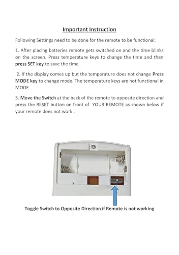 Image of 7-SAT Compatible with Hitachi AC Remote 1.5 ton Split ac Suitable for Split & Window Model-68 with Backlight & Stand (Come with 2 AAA Batteries)