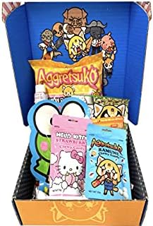 Sanrio Hello Kitty Aggretsuko Snack Box Japanese Candy Soda Ramune