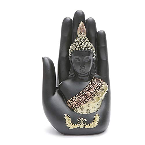 statuetka Buddy, Tajlandia zielona żywica budda Feng Shui medytacja figurka wystrój