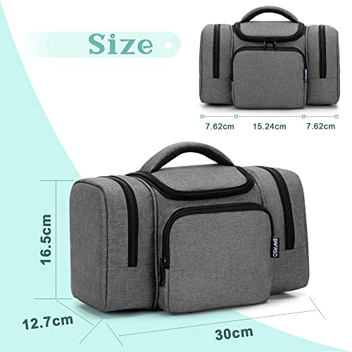 BAFASO Wearable Breast Pump Bag Compatible with Willow and Elvie Breast Pump, Tote for Wearable Breast Pump and Extra Parts Grey - Image 4