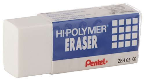 Pentel Lead Pencil Eraser – Non-abrasive, Latex-free –...