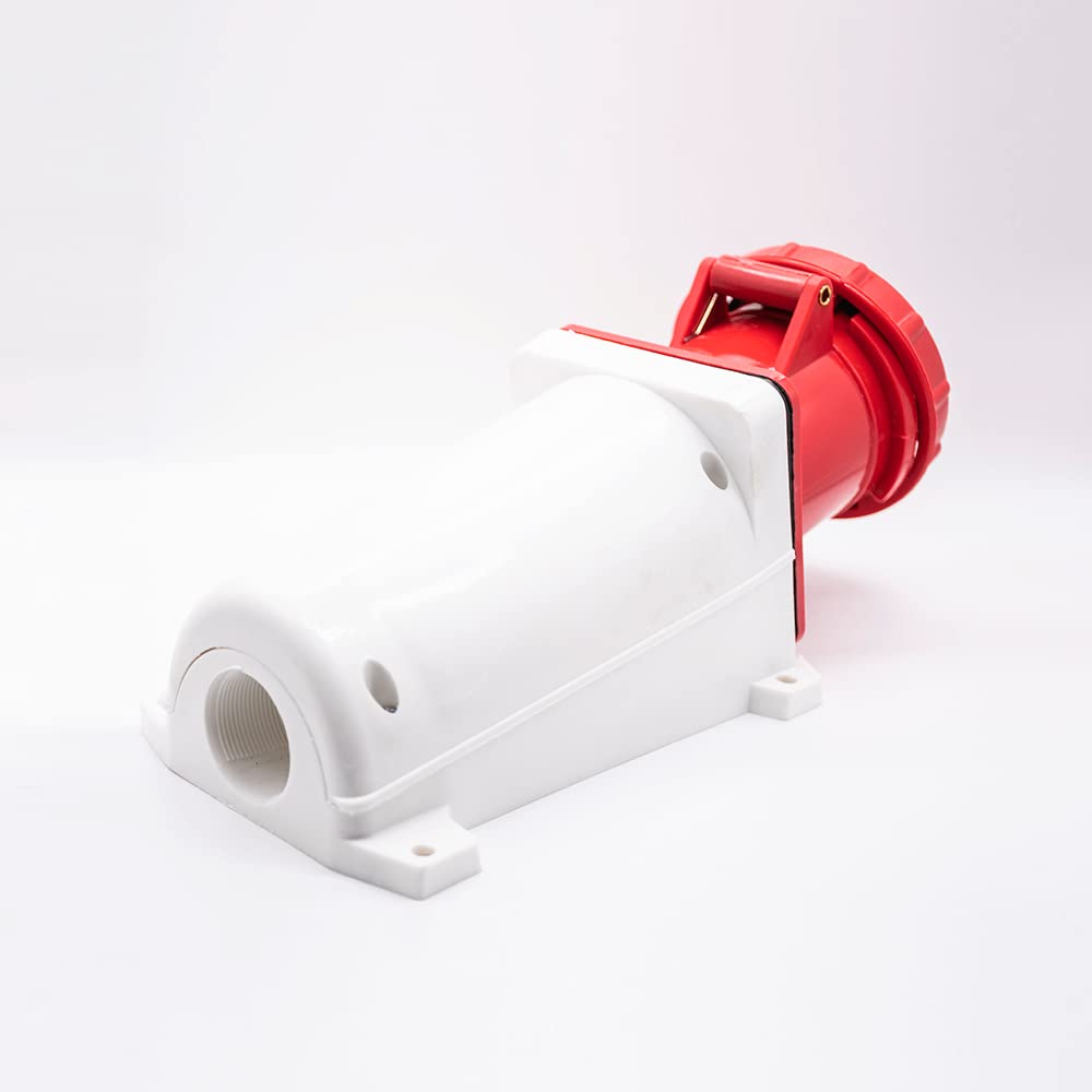 IEC60309 Industrial CEE Connector Socket 4P 63A 380V-415V 3P+E 6h IP67