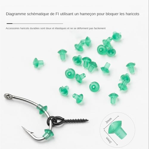 Matériel de pêche à la carpe haute sensibilité avec boîtier portable 300 pièces - 7