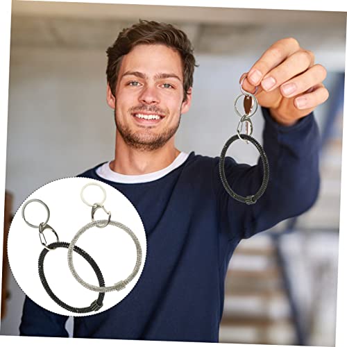 Bracelet porte-clés simple strass pour mains libres et sac organisé