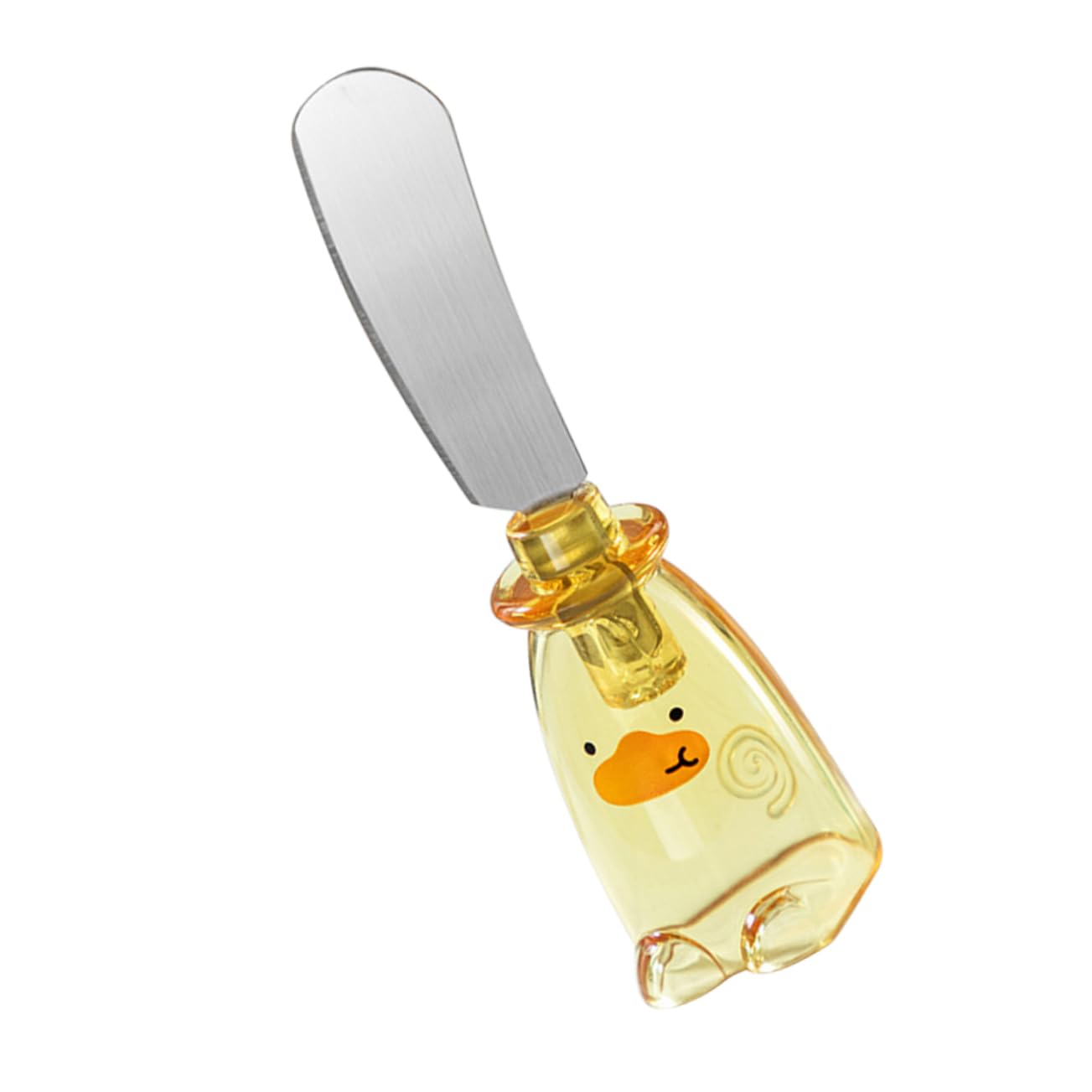 DEARMAMY Stainless Steel Butter Household Cheese Spatula Frosting Spreader Cocktail Knives Peanut Spreader Jam Jelly Spreader Condiment Spreader Cute Baking Tools Plastic