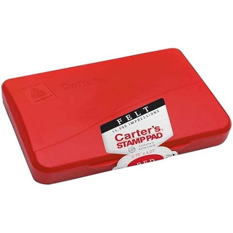 Avery Carter's Felt Red Stamp Pad (21071) Cover