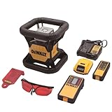 DEWALT 20v MAX* Rotary Laser, Red (DW079LR)