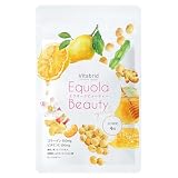 Vitabrid エクオーラ ビューティー (女性の悩み サポートサプリ / 120粒 約30回分) 大豆 イソフラボン ビタミンC コラーゲン (鉄/亜鉛/ヒアルロン酸/ローヤルゼリー)