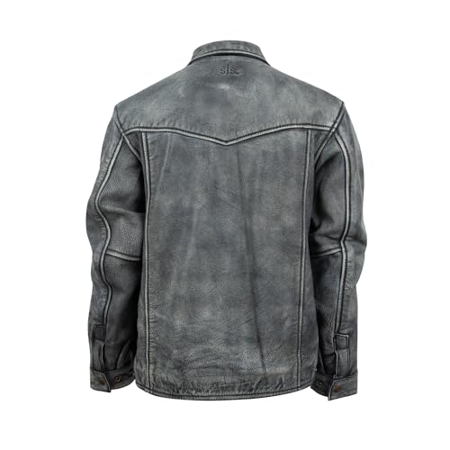 STS Ranchwear Womens Rifleman Stone Wash Leather Leather Jacket2