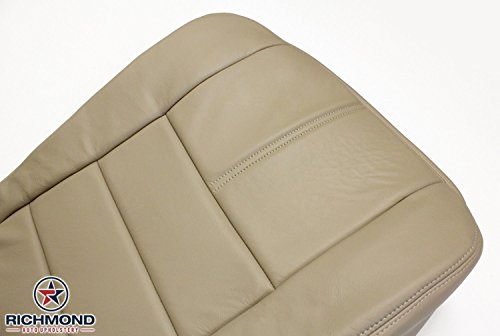 Richmond Auto Upholstery (Compatible With 2008 2009 2010 Ford F-250 Lariat - Driver Side Bottom Replacement Seat Cover, Tan #TOP4