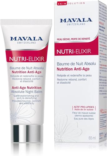 Baume de Nuit Absolu Mavala Nutri-Élixir 65ml soin anti-âge pour peaux sèches