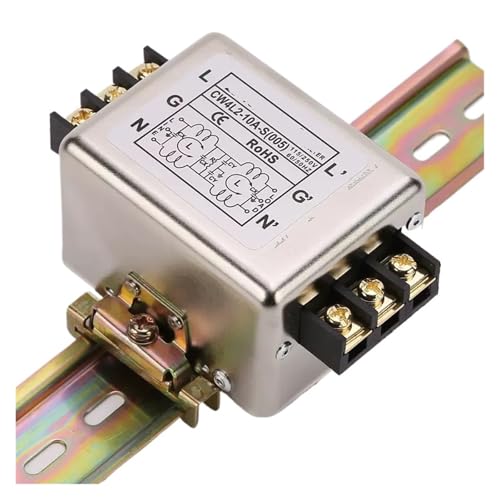 Filtro de potencia para riel DIN CW4L2-10A-S para proteger equipos de control 2