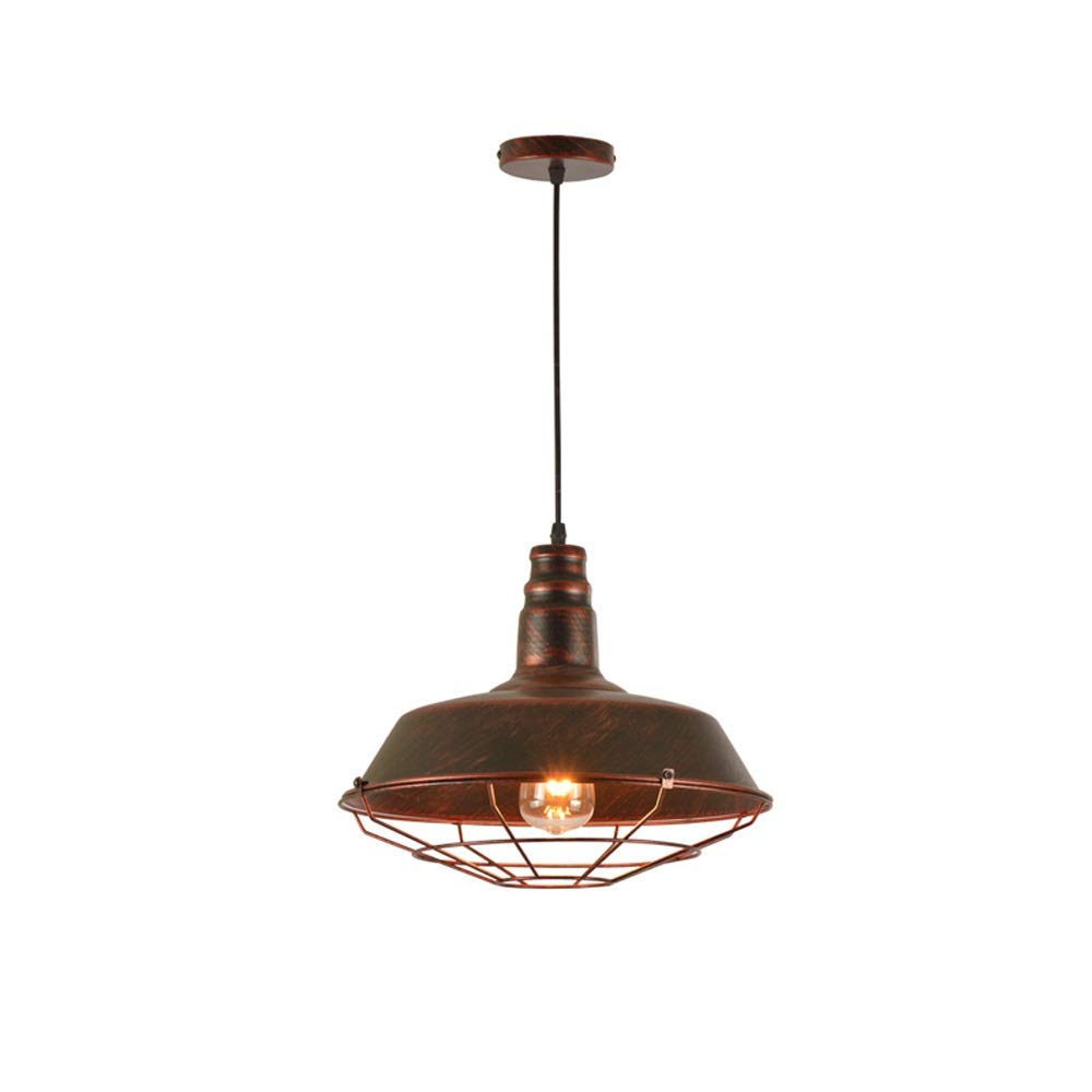 Lampe à économie d'énergie avec lustre réglable en fer forgé pour un éclairage vert