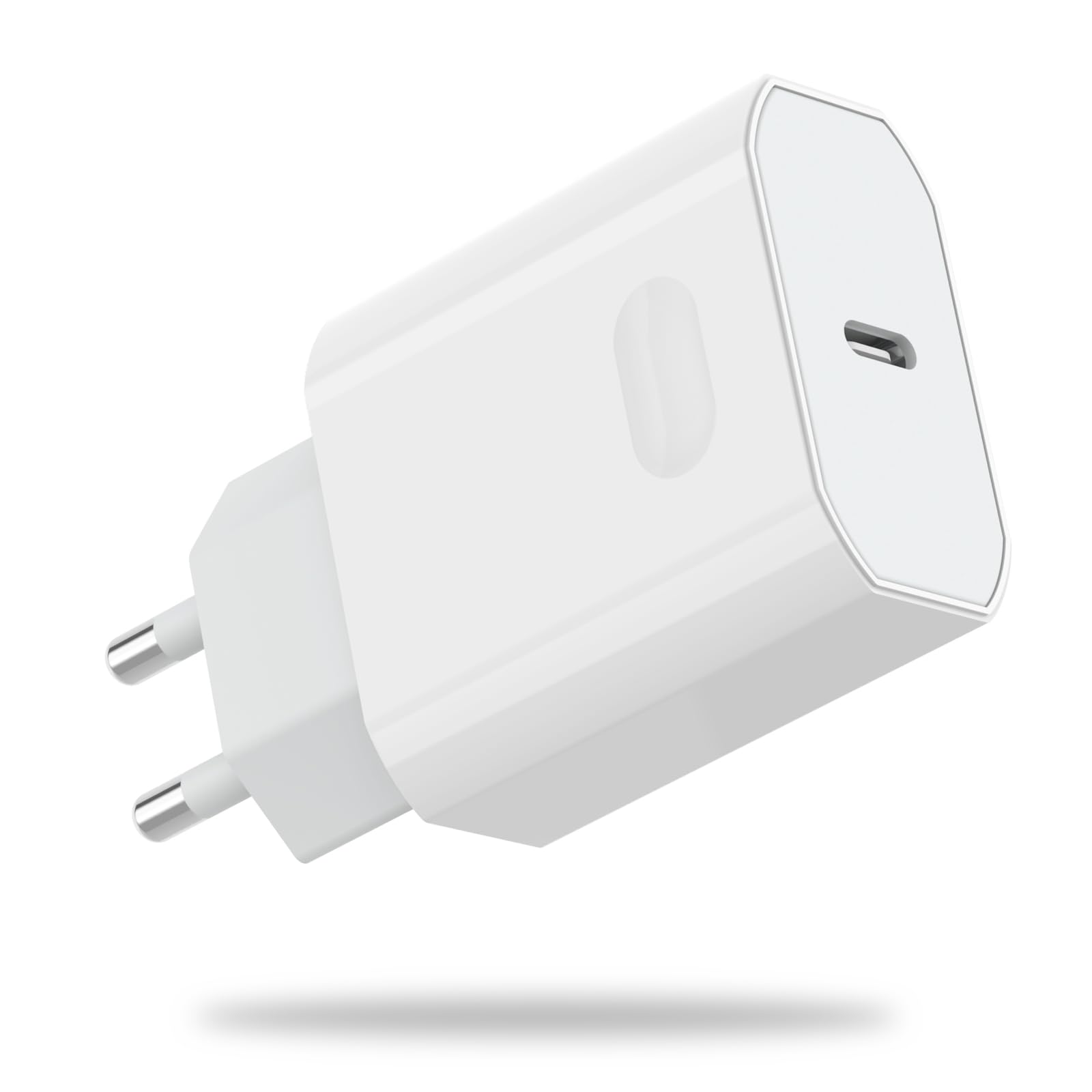 25W USB C Caricatore per iPhone 17/16/16 Plus/16Pro/16 Pro Max/15/14/13/12/11/SE/XS/XR/8/7/iPad Air Mini/AirPods, Certificato MFi iPhone Type-C Caricabatteria Presa, Rapido Alimentatore Caricabatterie