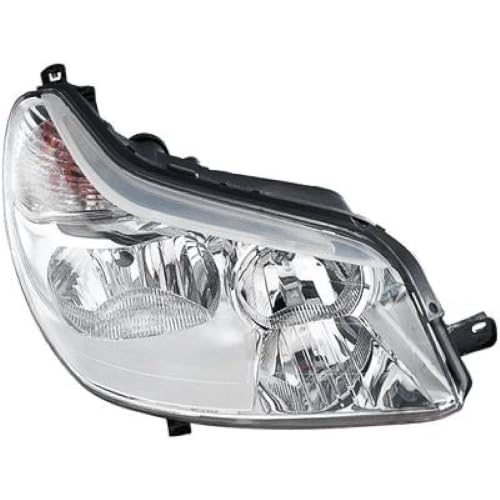 Faro delantero derecho H7 H1 para Citroën C5 II años 2004 a 2008 halógeno