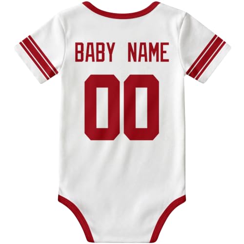 Image of KREDE Baby Clothes Custom Name Bodysuit for Baby Boy Gifts