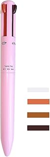4-in-1 Makeup Pen, Eye Liner, Brow Liner, Lip Liner, Matte Liquid Eyeliner Set, Makeup Pen Waterproof Eye, Lip and Face Makeup, 4 Color Multi-function Makeup Beauty Pencil for Wedding Party (1 Pcs)