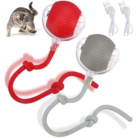 GSrenyu Interactive Rolling Cat Ball Toy Cover