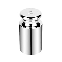 Vista 6 de Peso de calibración de 11.0 lbs – 176.37 oz de peso – Clase M2 de precisión de calibración de peso, acabado cromado, peso de prueba para básculas