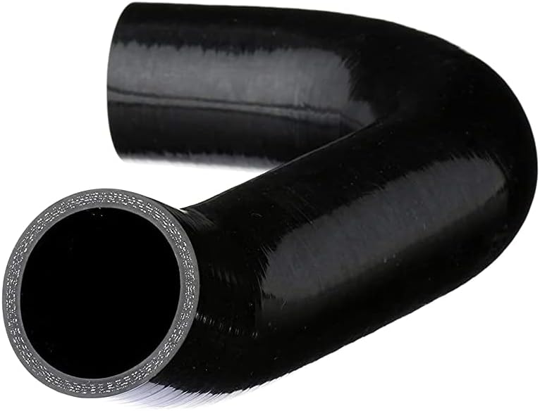 Heavy Duty Silicone Coolant Radiator Hoses Upper and Lower Kit Compatible with 2003-2010 Dodge Ram Cummins 5.9L/6.7L 2500 3500 Maximum Temperature Rating 350-Degree (Black)
