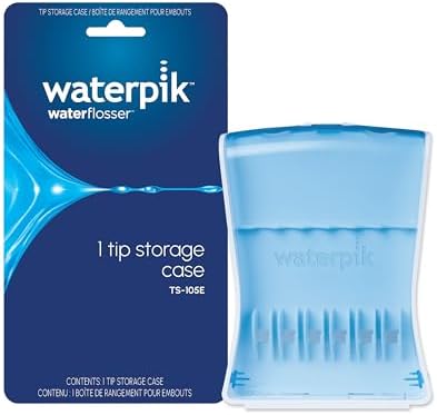 Waterpik Convenient Hygienic Sturdy Storage Case for Replacement Tips, No Tips Included