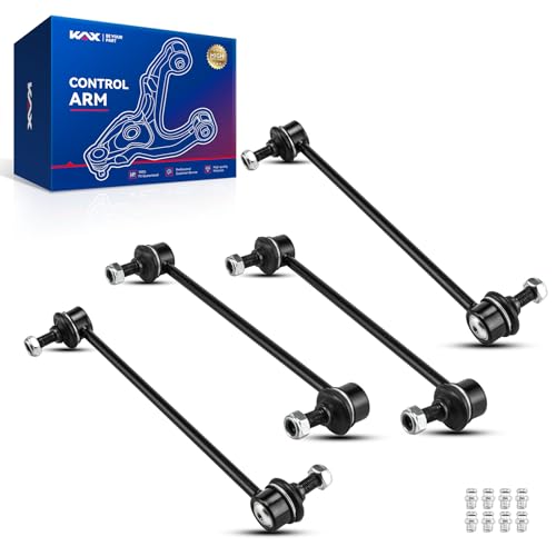 KAX Front Rear Sway Bar End Link K750123 K750011 Fit for Camry 2007-2011-4pcs