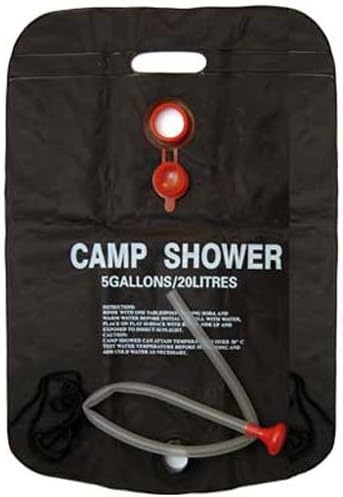 FreeLogix Camping 20 Litre Solar Powered Outdoor Portable Shower
