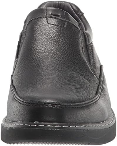 Nunn Bush Men's BAYRIDGE Moccasin Toe Slip ON Lightweight Leather Loafer, Black, 10.5 Wide | Image 1