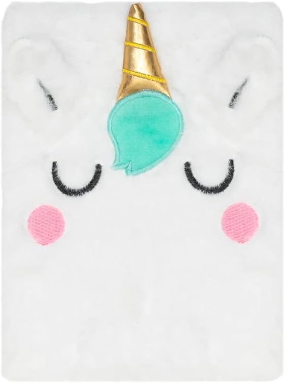 Libreta de peluche - Unicornio - Mr. Wonderful, Multicolor
