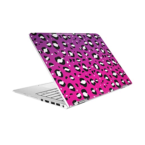 Skin vinyle HP Spectre Pro X360 G2 Head Case Designs motif léopard rose
