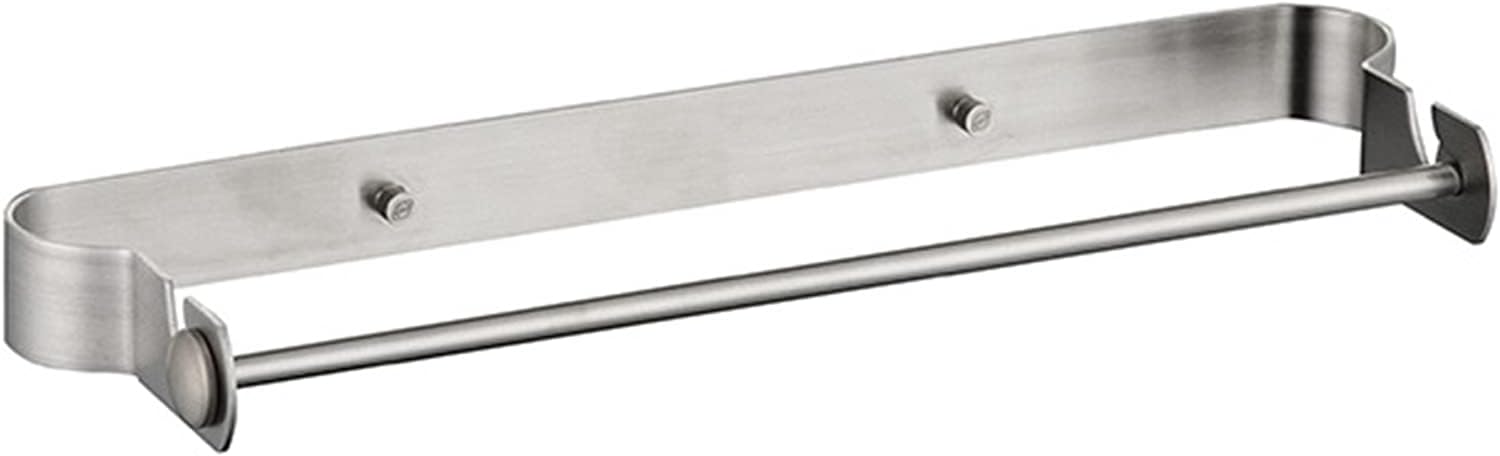 Toilet Paper Holder, 304 Stainless Steel Brushed Toilet Roll Holder Round Self Adhesive Toilet Paper Roll Holder, No Drilling for Bathroom Rustproof