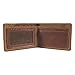 Carhartt Men's Bifold and Passcase, Durable Billfold Wallets, Available in Leather and Canvas Styles, Brown