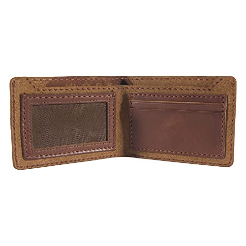 Carhartt Men's Rugged Patina Leather Wallets, Available in Multiple Styles and Colors4