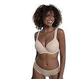 DORINA Rachel Women's Full Cup Underwire Light Padded Demi T-Shirt Bra D1082A - Nude - 36D