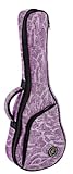 Ortega Guitars Tenor Ukulele Denim Style Gig Bag-12 mm Padding, Purple Jean, (OUB-TE-PUJ)