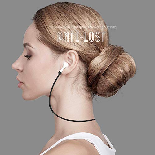 Image of Ultra Strong Magnetic Airpod Pro Strap Anti-Lost Cord Sports Lanyard Compatible with Airpods 3rd 2nd Generation Pro 3 2 1 (3 Black)