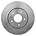 ACDelco Silver 18A2475A (19261824) Non-Coated Front Disc Brake Rotor