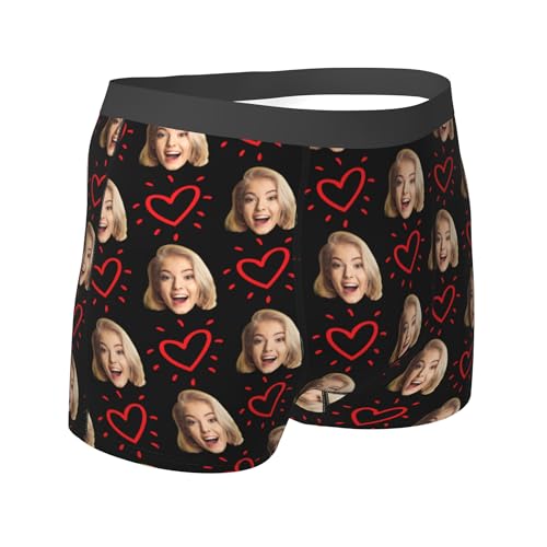 Personalized Custom Boxers For Men - Funny Face Custom Underwear3