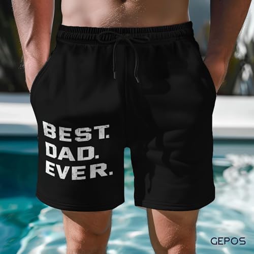 Dad's Funny Swim Trunks Quick Dry Beach Shorts with Pockets Perfect Summer Gift for Dads2
