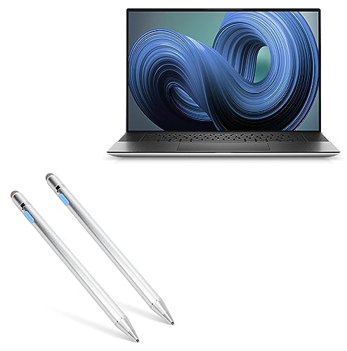 BoxWave �X�^�C���X�y�� Dell XPS 17 (9720) �Ή� - AccuPoint Active Stylus (2�{�p�b�N) �ɍ׃`�b�v�t���d�q�X�^�C���X - ���^���b�N�V���o�[