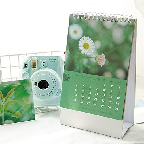 Calendario de mesa paisajes de cuatro estaciones para organizador de oficina y escritorio escolar 2