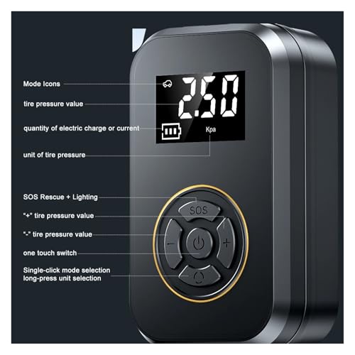 Compresseur d'air électrique compact pour résoudre les pertes de pression - 2