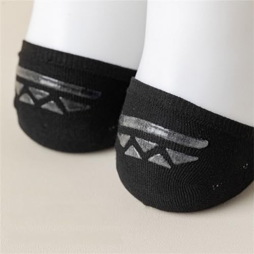 JSEIAJB Girls Boat Socks Shallow Mesh Sweat Absorbing Socks Silicone Non Slip Invisible Short Socks4