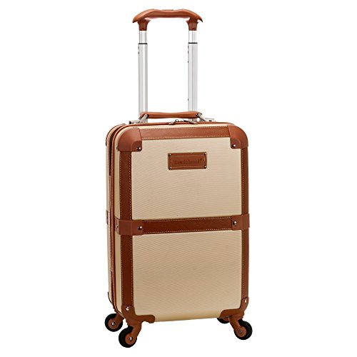 Rockland Stage Coach 20-Inch Rolling Trunk, Champagne, 20-Inch by Rockland - Used condition - US$78.52