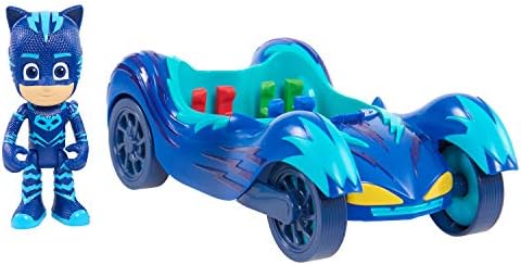 PJ Masks Vehicle, Cat-Car & Catboy Figure, by Just Play