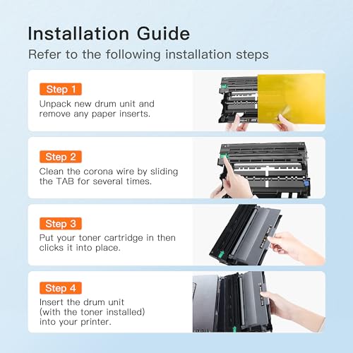 Image of E-Z Ink Compatible Drum Unit Replacement for Brother DR720 DR 720 to use with DCP-8155DN DCP-8150DN MFC-8950DW MFC-8710DW MFC-8910DW HL-6180DW HL-5450DN HL-5470DW MFC-8810DW HL-5440D (1 Drum)