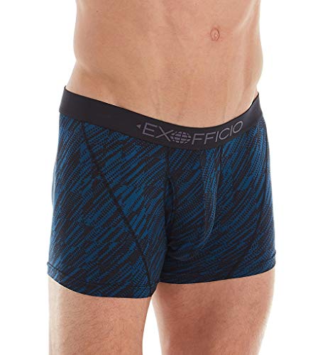 ExOfficio Give-N-Go 2.0 Sport Mesh 3in Boxer Brief - Men's Checkered Dot, L